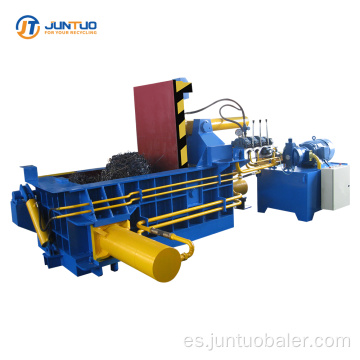 Lata de aluminio horizontal / Residuos de la empacadora hidráulica de chatarra